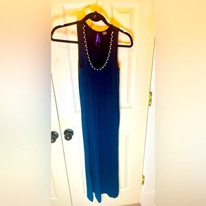 Seraphine Navy Maternity Maxi